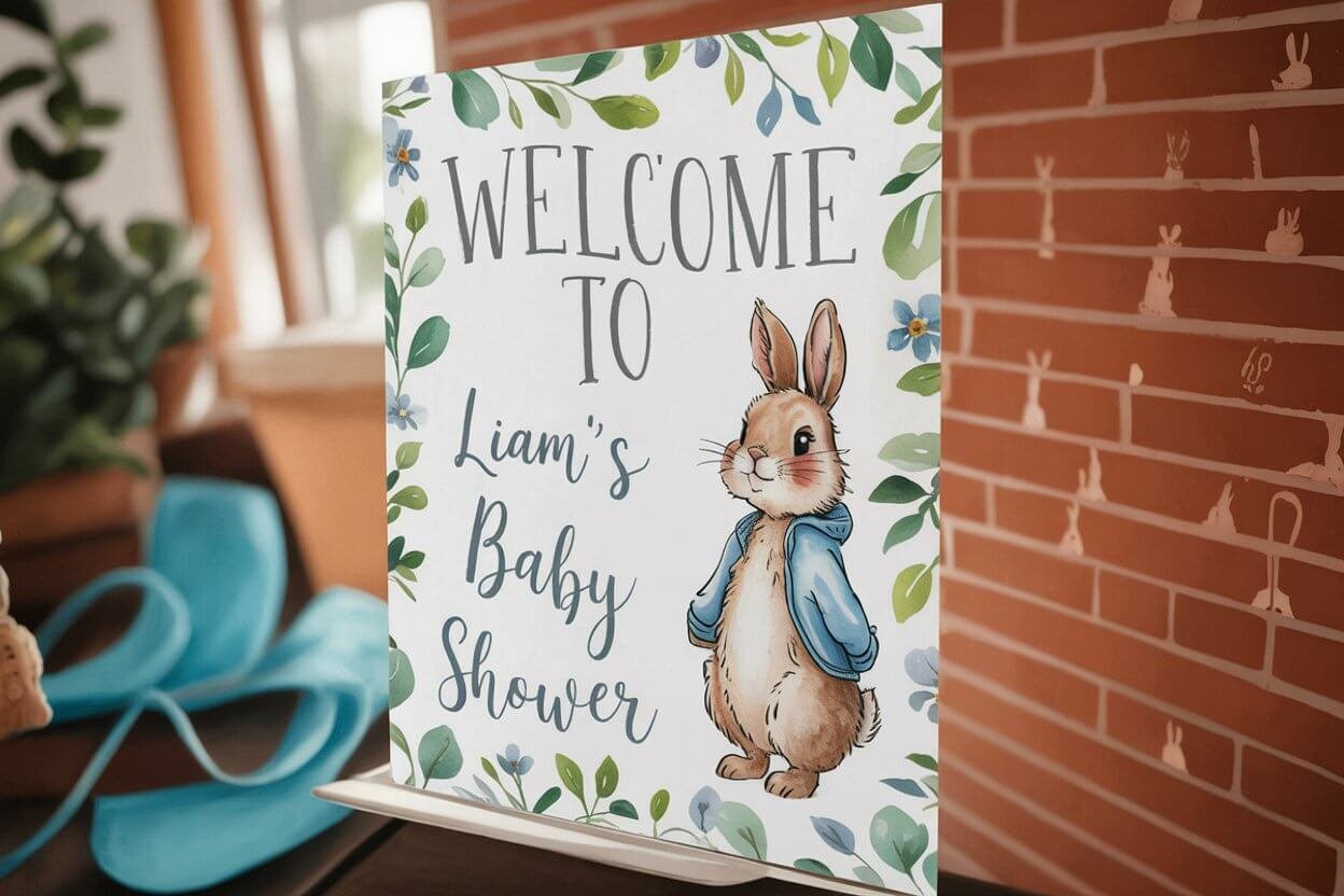 custom welcome sign
