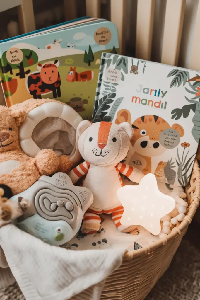 Baby Books and Sensory Toys