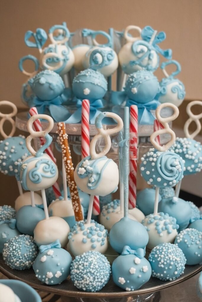 Baby Rattle Cake Balls