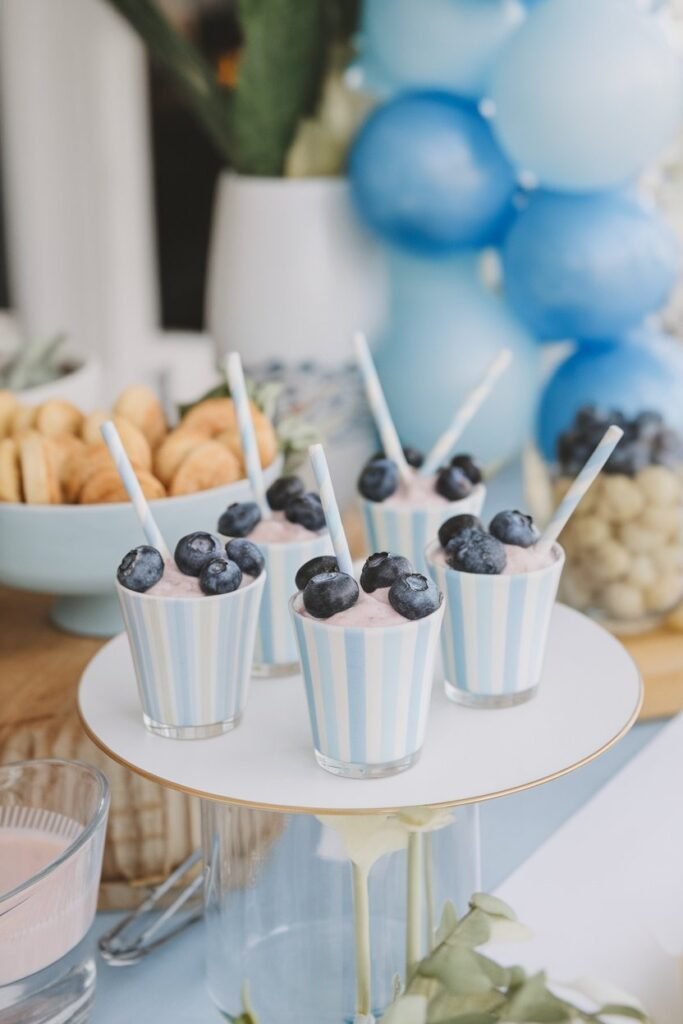 Blue Smoothie Shots