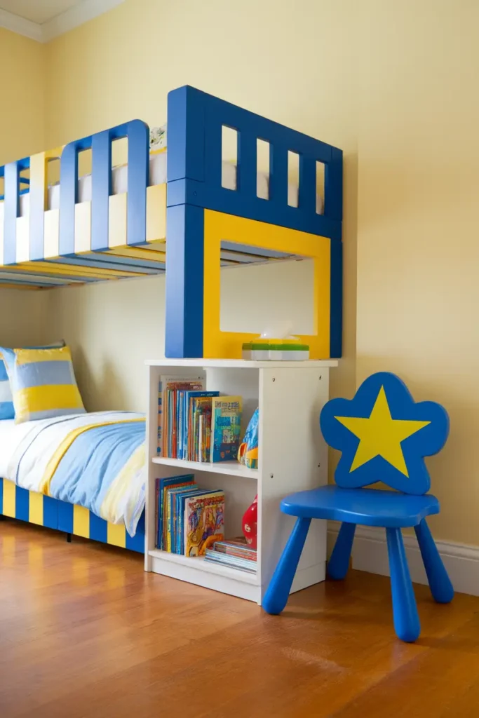 Bright and Fun Bunk Beds