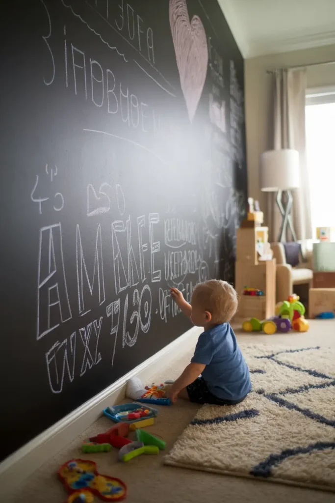 Chalkboard Wall for Creativity