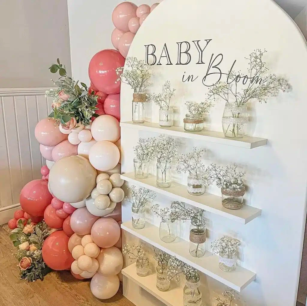 Create a Sweet Bud Vase Backdrop
