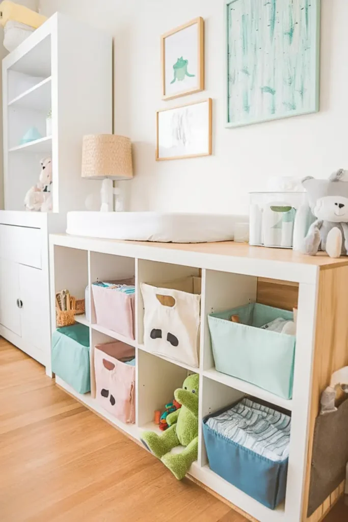 DIY Repurposed Changing Table