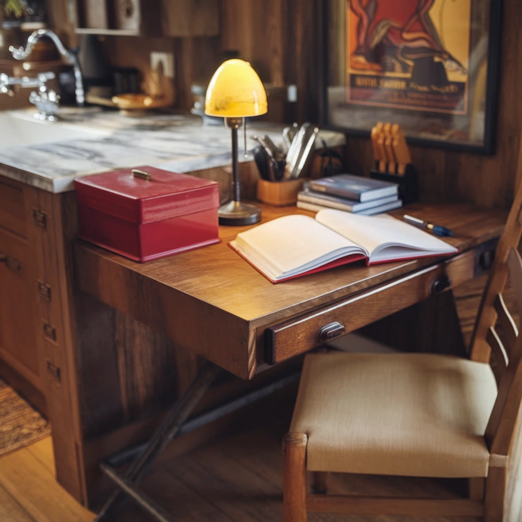Kitchen Counter Command Center