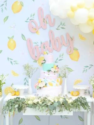 Lemonade Stand Summer Baby Shower