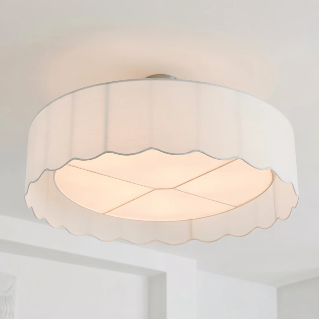 Scalloped Lighting for a Soft Glow