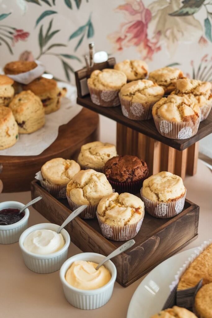 scones and muffins