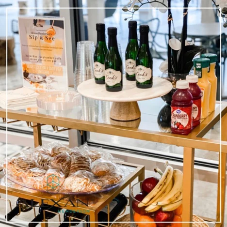 Sip-and-See Party Brunch Bar