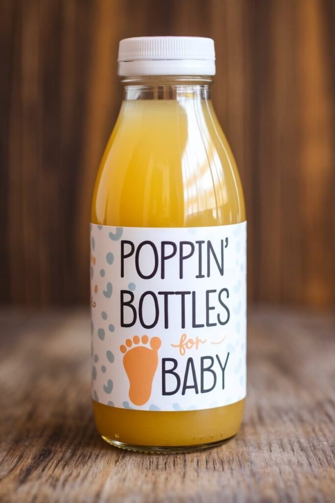 Sparkling Juice Label