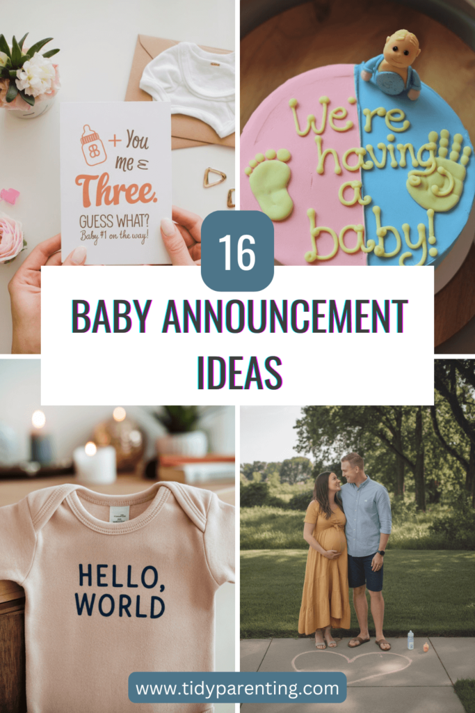baby announcement ideas