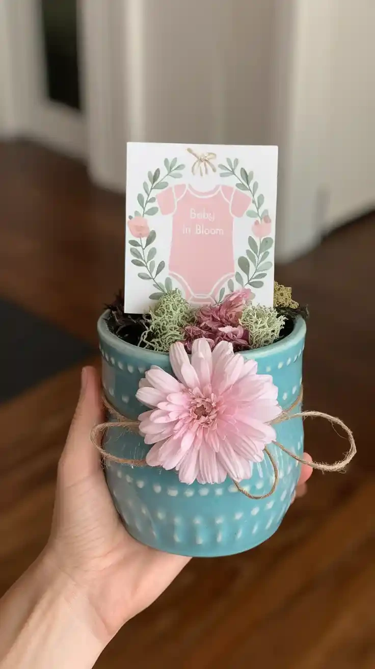 Give Thoughtful Floral Party Favors