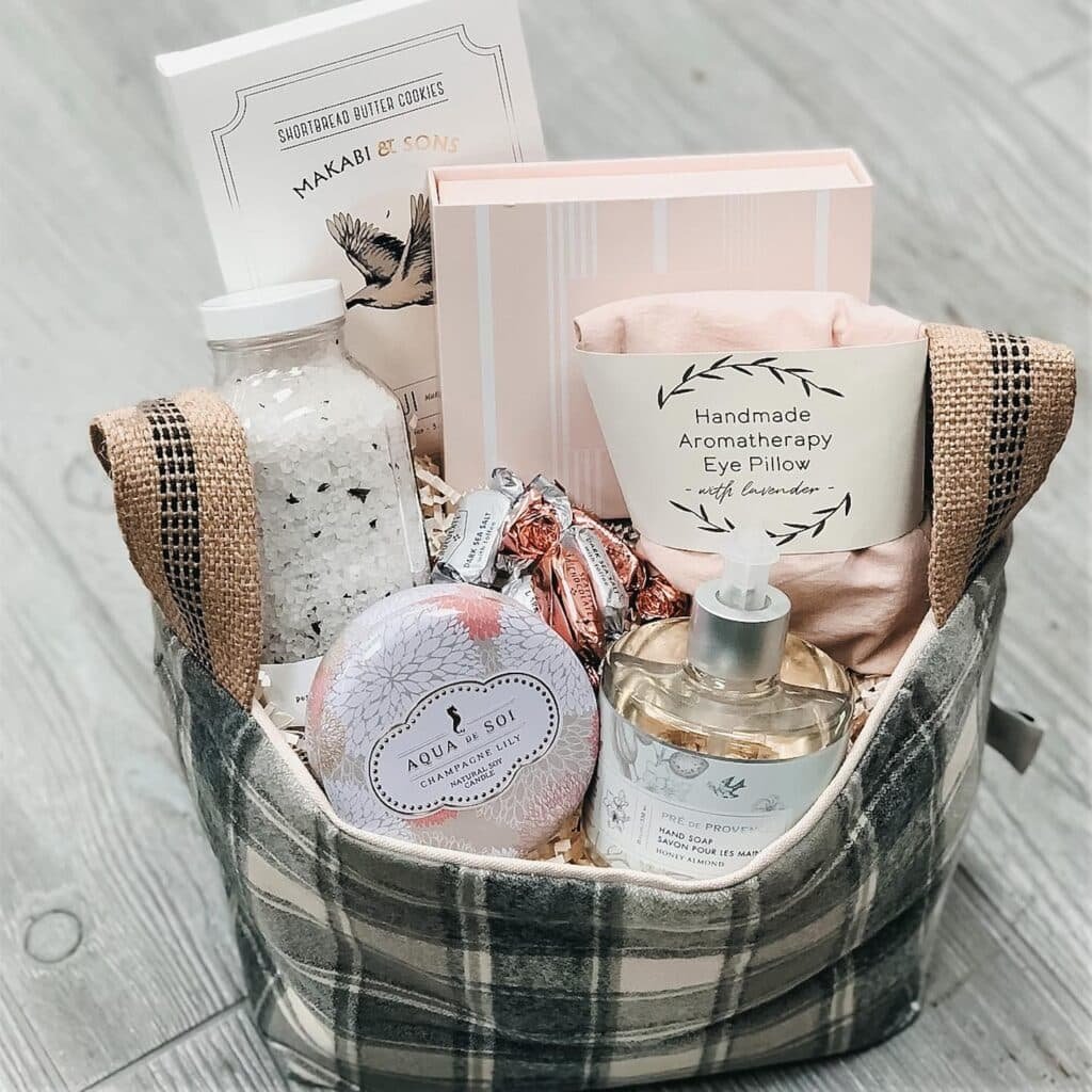 Pampering Gift Basket