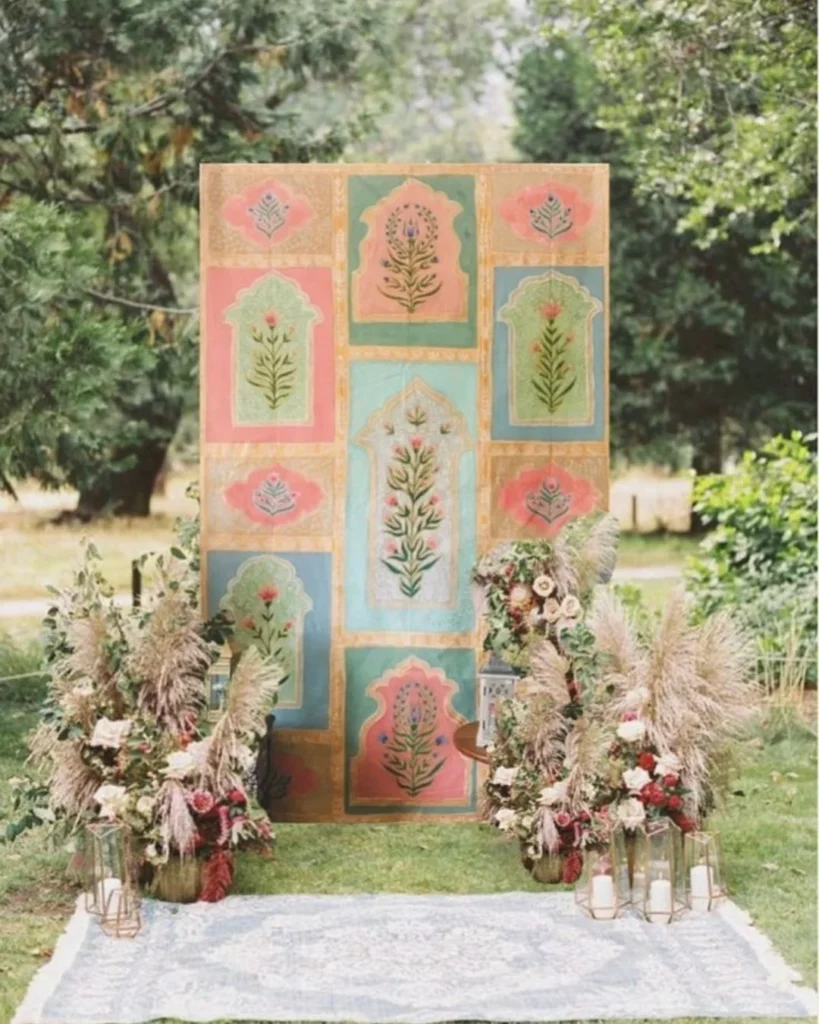 Set Up a Floral Photo Station