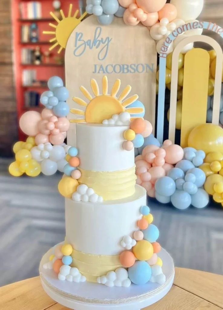 ‘Here Comes the Son’ Baby Boy Shower Theme