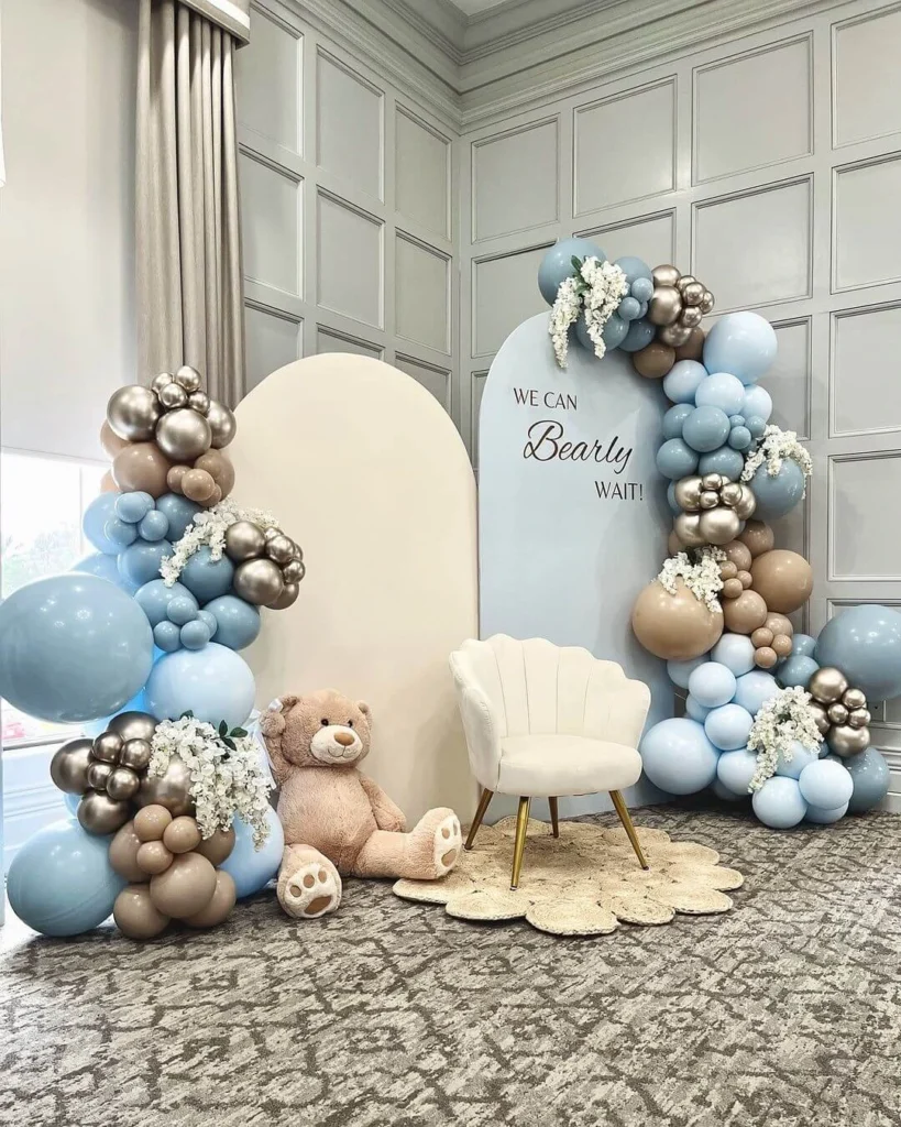 ‘We Can Bearly Wait’ Teddy Bear Baby Shower Theme