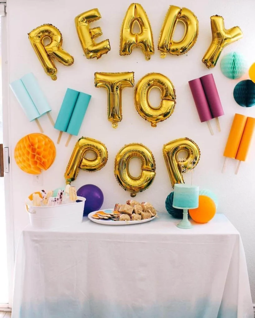 ‘Ready to Pop’ Baby Shower Theme