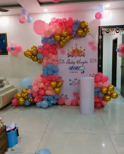 A Royal Arrival Back Drop 