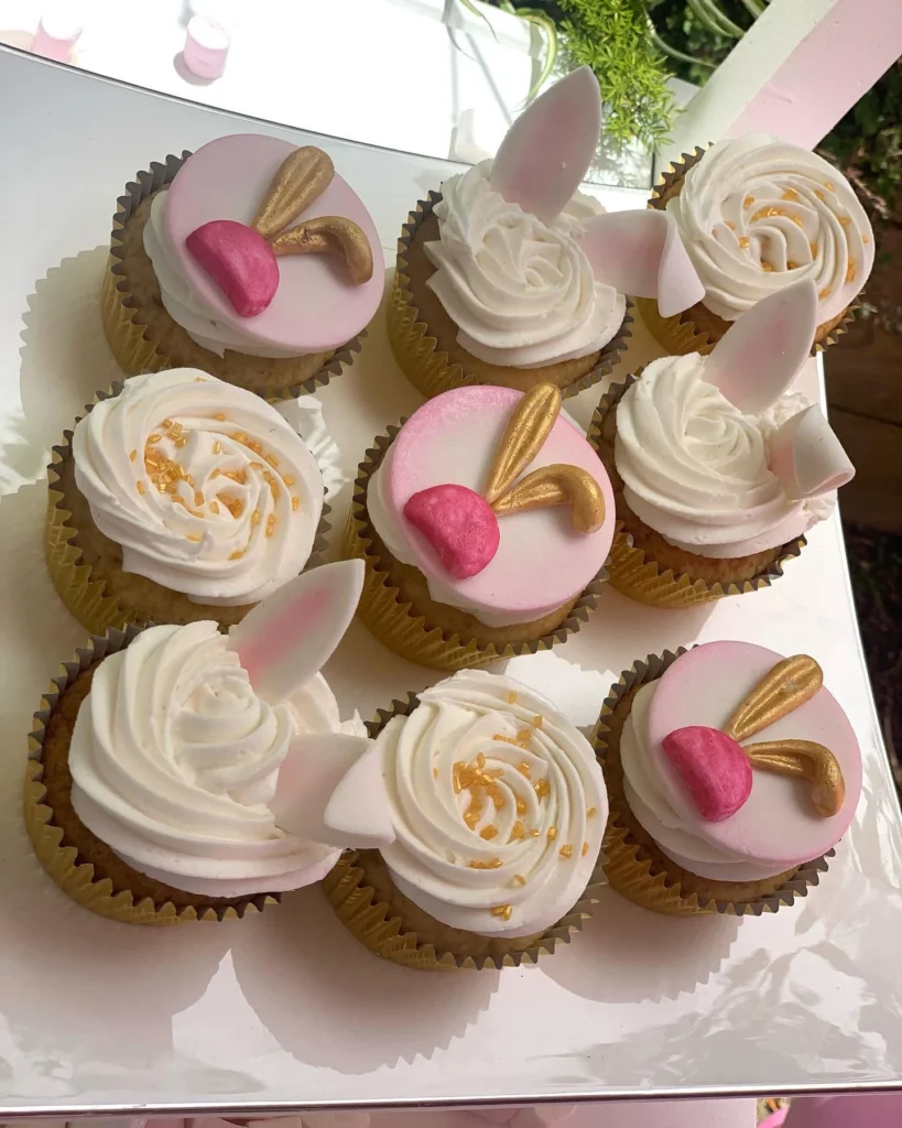 Adorable Bunny Ear Cupcake Treats