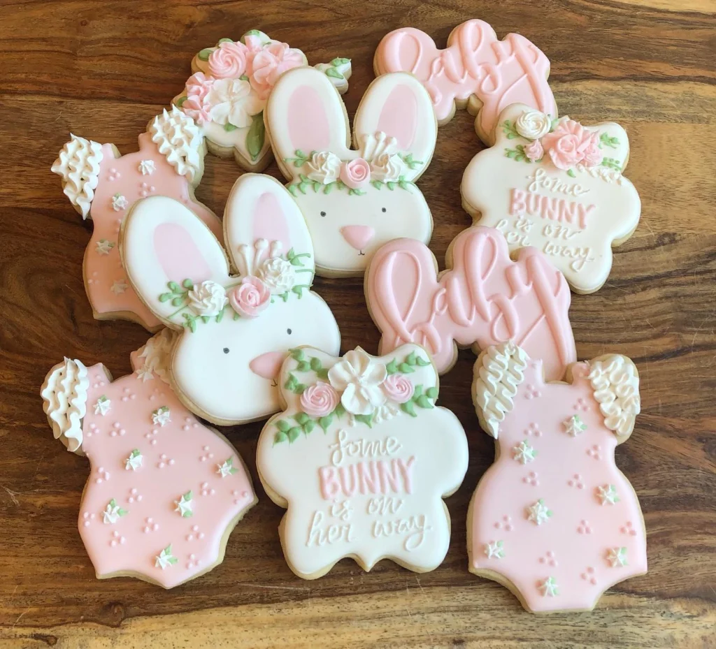 Adorable Bunny-Themed Cookie Favors