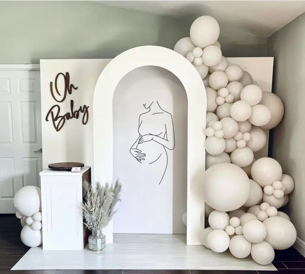 Go Rustic with a White and Brown Color Scheme