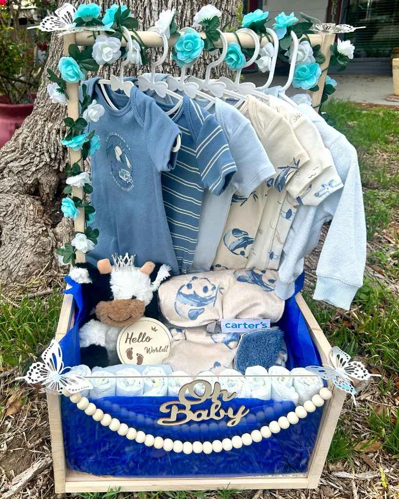 'Hello World!' Baby Gift Basket