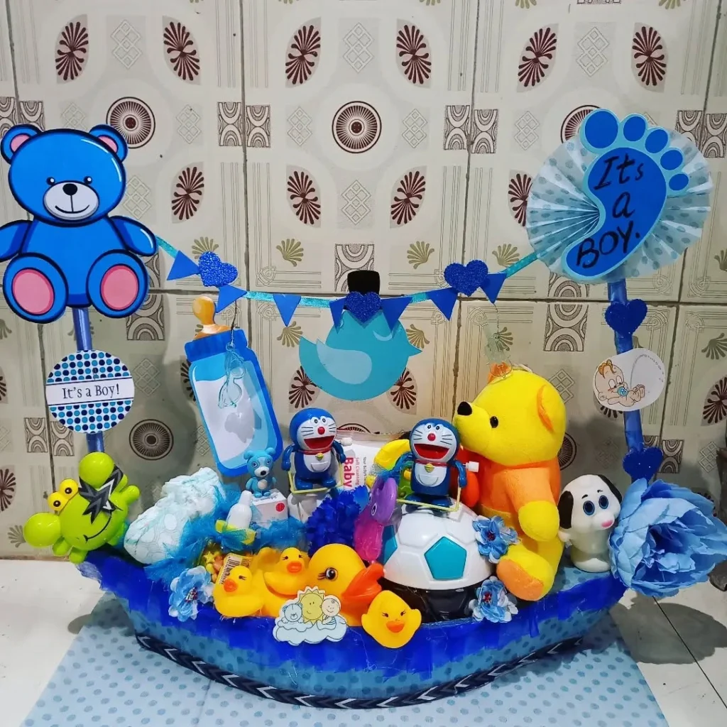 'It's a Boy!' Baby Shower Gift Basket