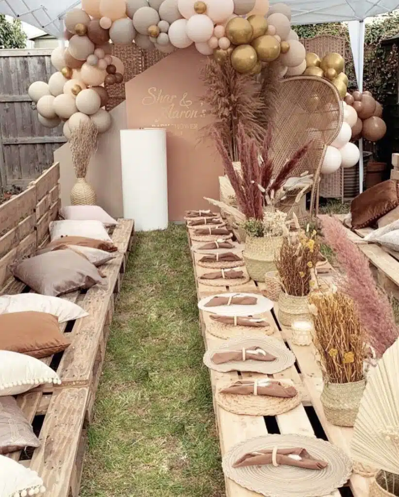 Set Up a Boho Outdoor Seating Area