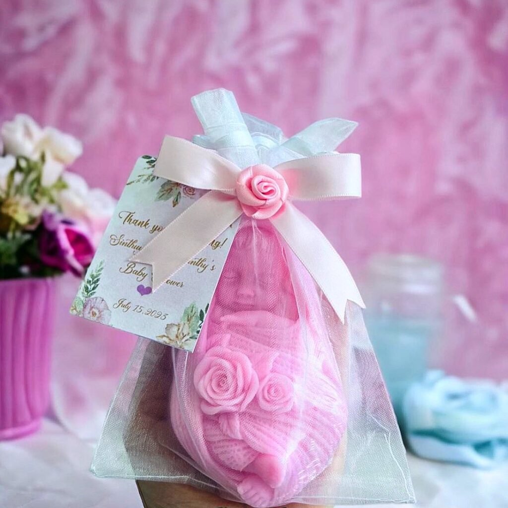 Adorable Baby-Shaped Soap Favors