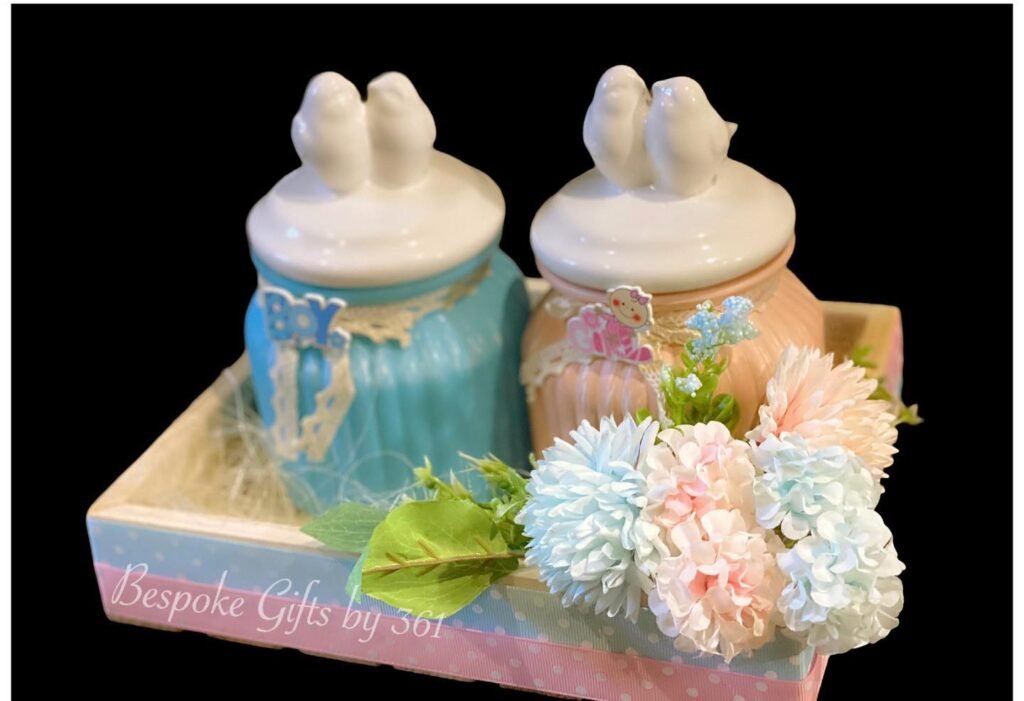 A Sweet Hint of Double Blessings: Pink and Blue for Our Little Ones!