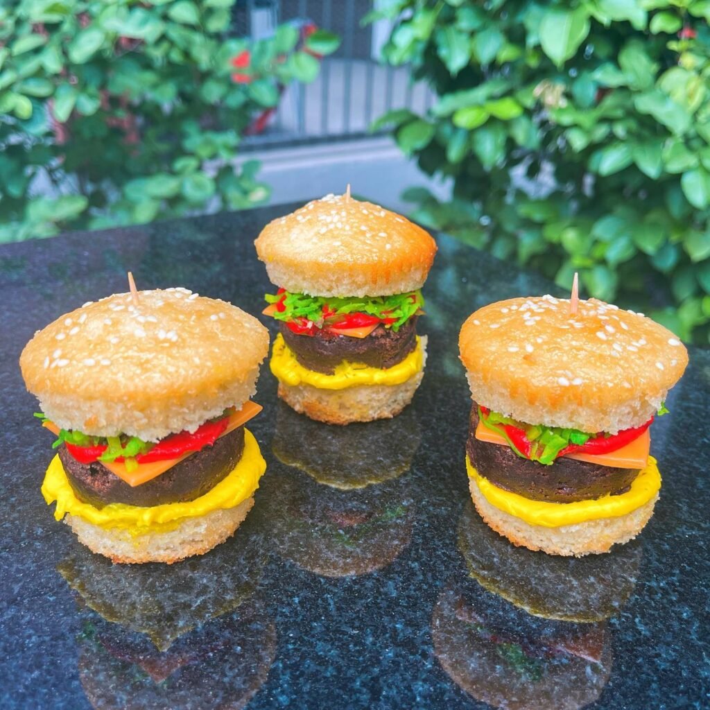 Burger Bliss: Delicious Hamburger Cupcakes