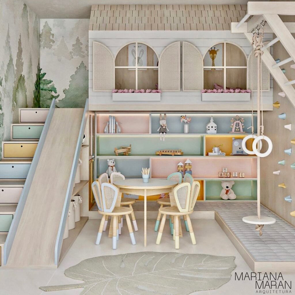 A Whimsical Play Cottage