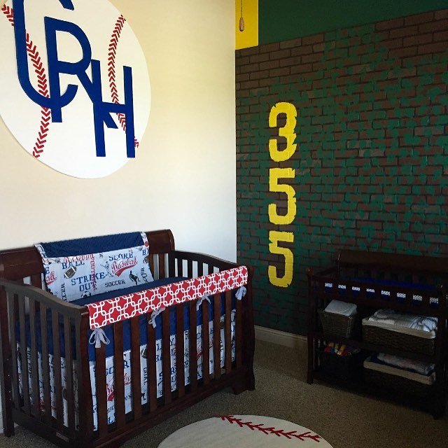 Classic Baseball Theme with a Touch of Nostalgia Nursery