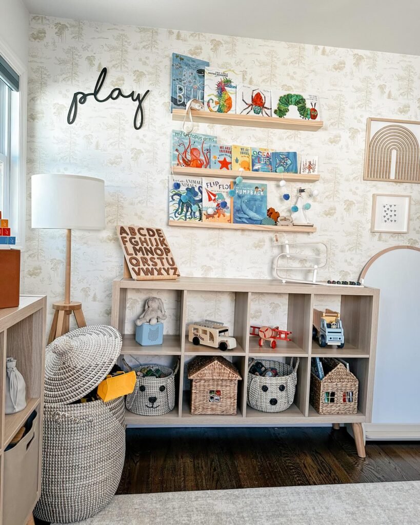 Designing a Calm and Engaging Montessori Playroom