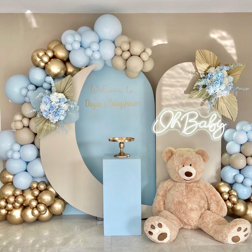 Oh Boy! A Teddy Bear Hug of Blue and Gold