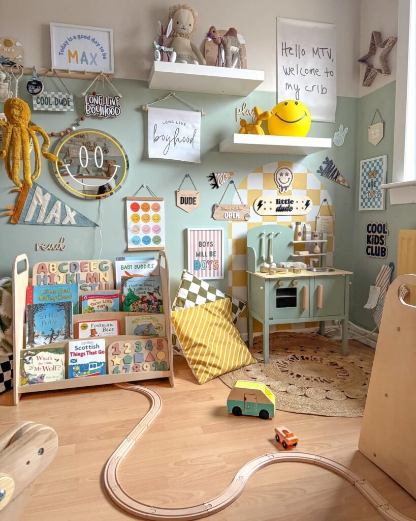 Designing a Playroom Bursting with Individuality