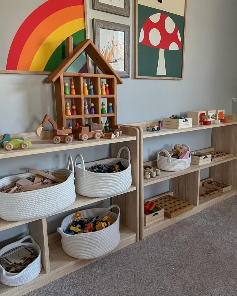Crafting a Playroom with Timeless Wooden Toys