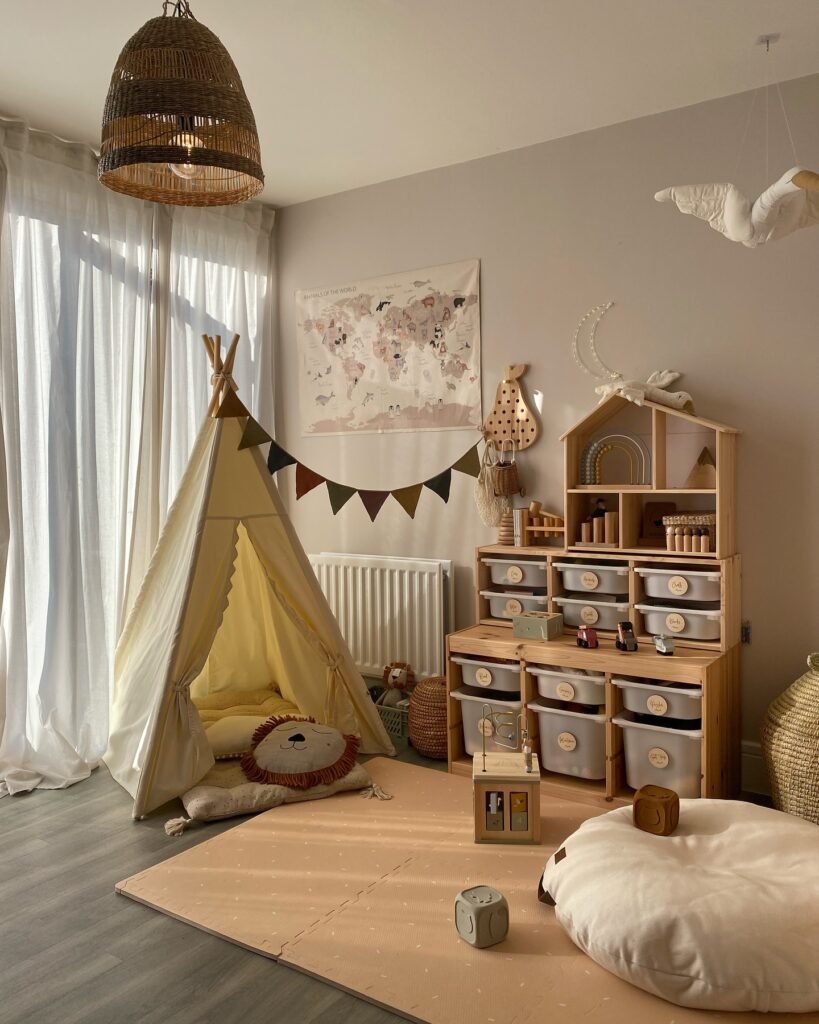 A Warm and Imaginative Toddler Space