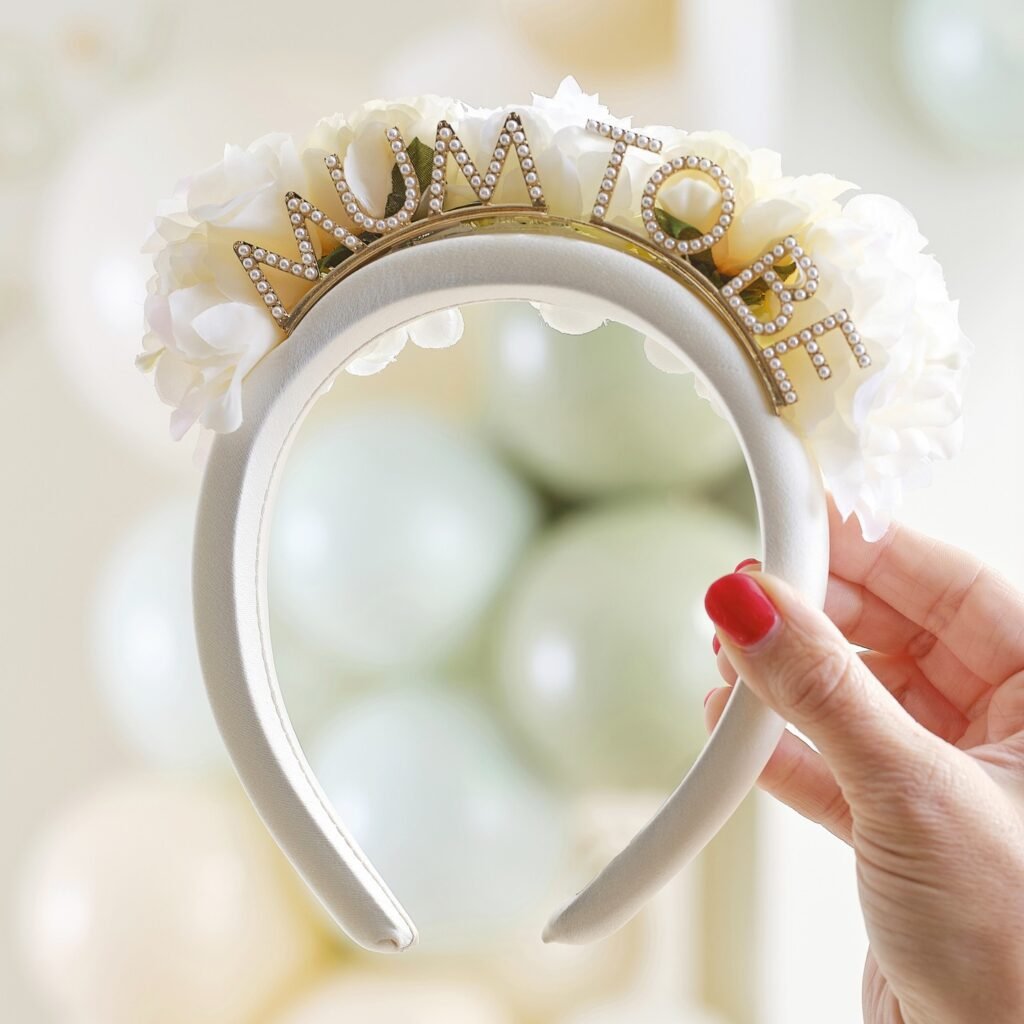 A Floral Crown for the Mum-to-Be