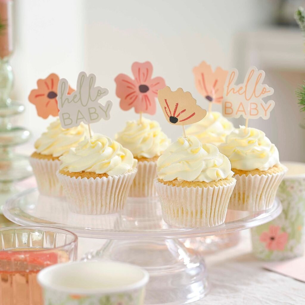Floral Cupcake Details