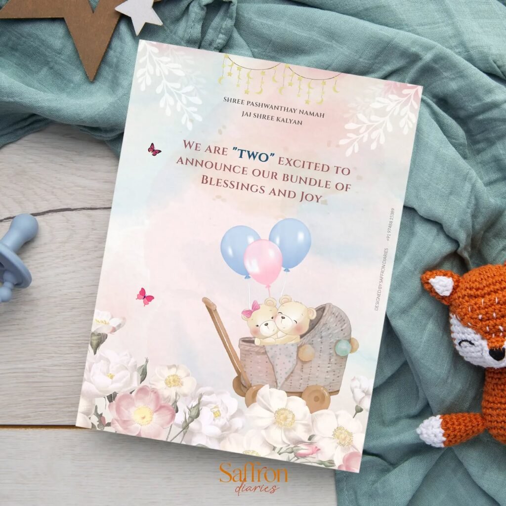 We're "Two" Excited to Announce Our Bundle of Blessings and Joy!