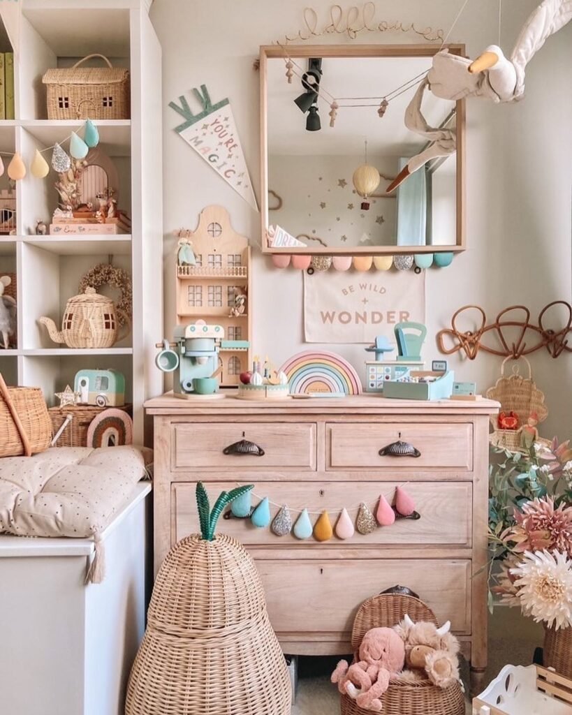.Crafting a Playroom with Whimsical Touches