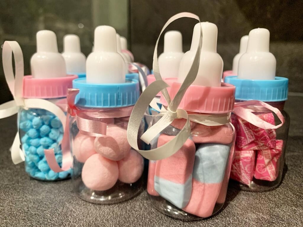 Adorable Baby Bottle Favors