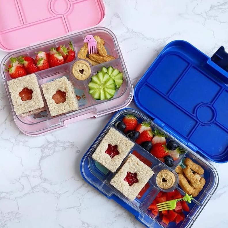Colorful Lunchboxes Ready to Go