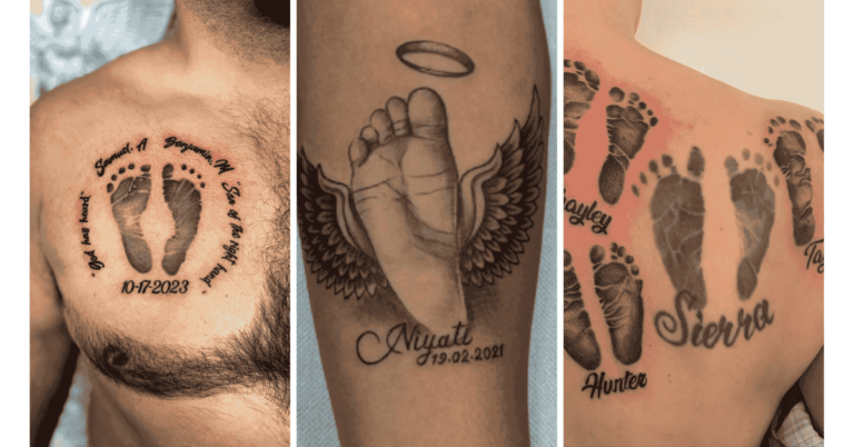 Baby Footprint Tattoo