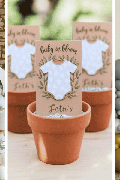 Baby in Bloom Baby Shower Ideas