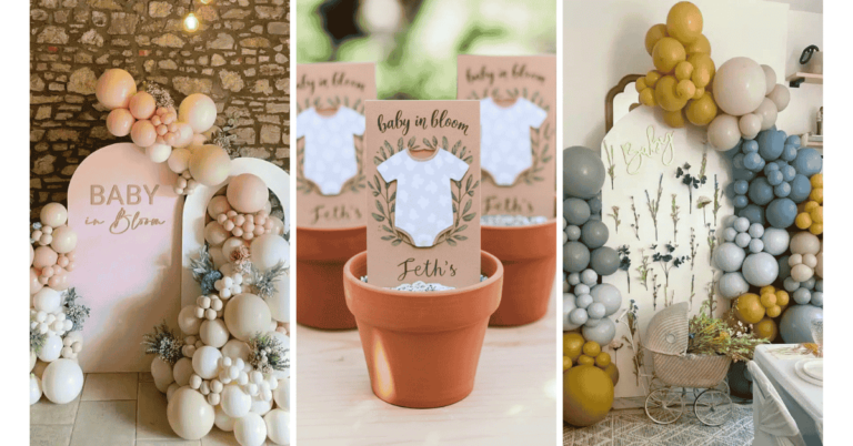Baby in Bloom Baby Shower Ideas