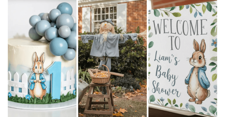 Peter Rabbit Baby Shower Ideas