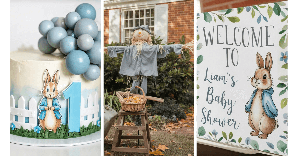 Peter Rabbit Baby Shower Ideas