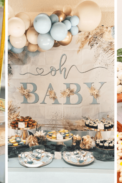 Baby Shower Dessert Table Ideas